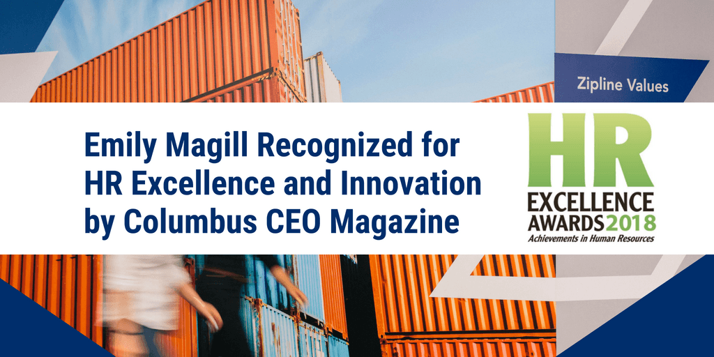 Zipline Logistics’ HR Director Honored with HR Executive of the Year Award and HR Innovation Award by Columbus CEO Magazine